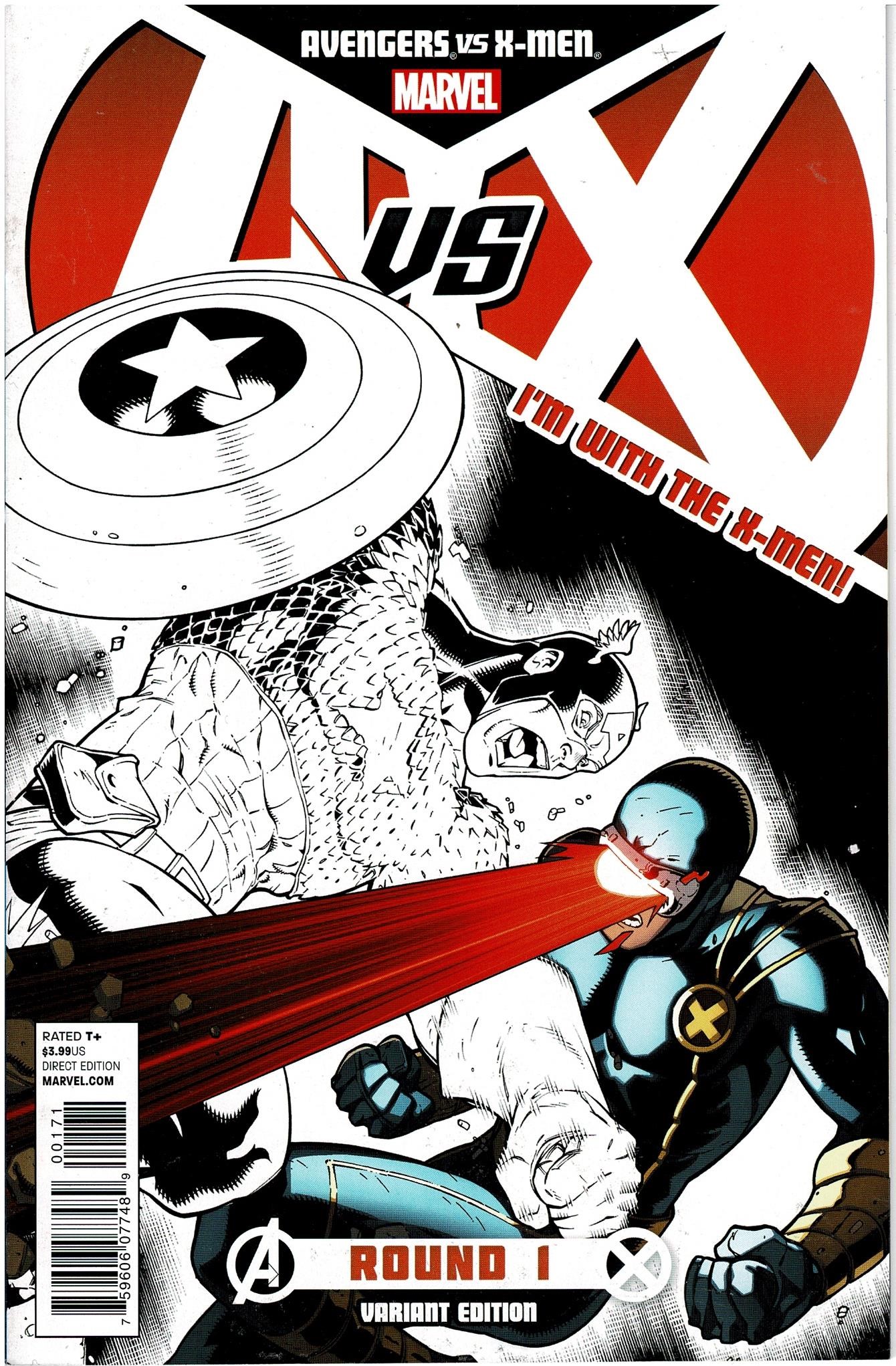 Avengers Vs. X-Men #1 X-Men Team Variant (2012)