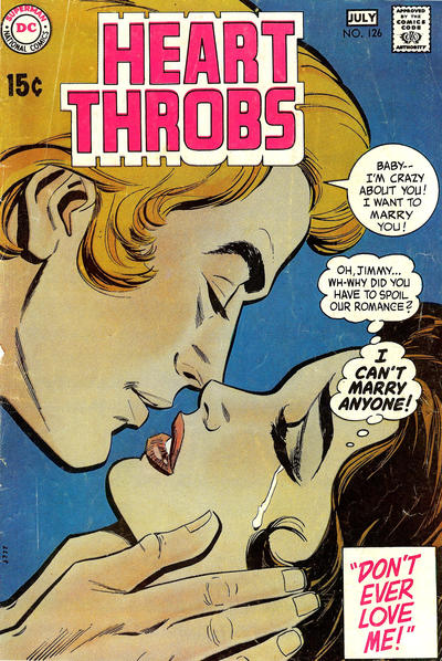 Heart Throbs #126-Very Good (3.5 – 5)