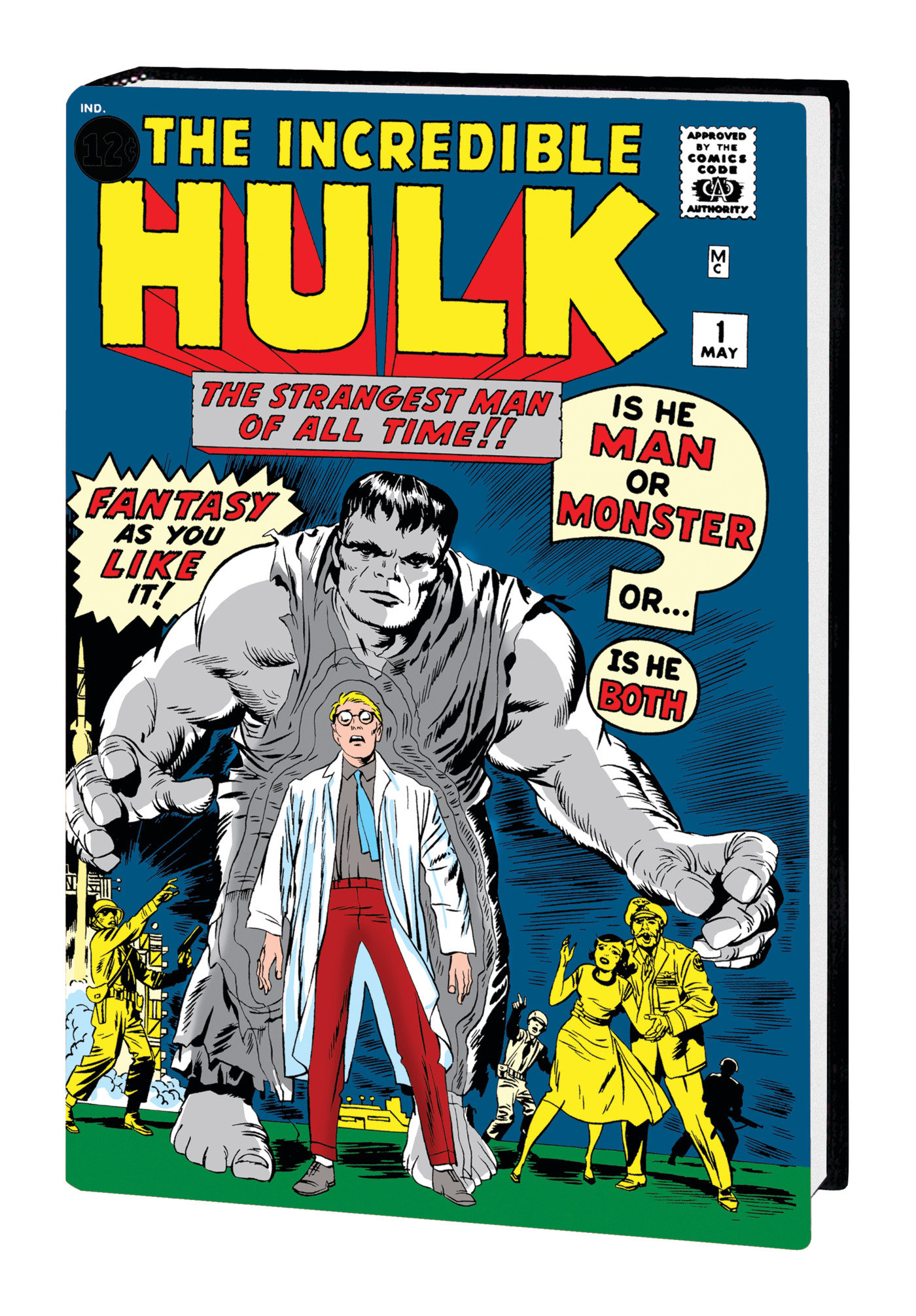Incredible Hulk Omnibus Hardcover Volume 1 Kirby Direct Market Variant New Printing