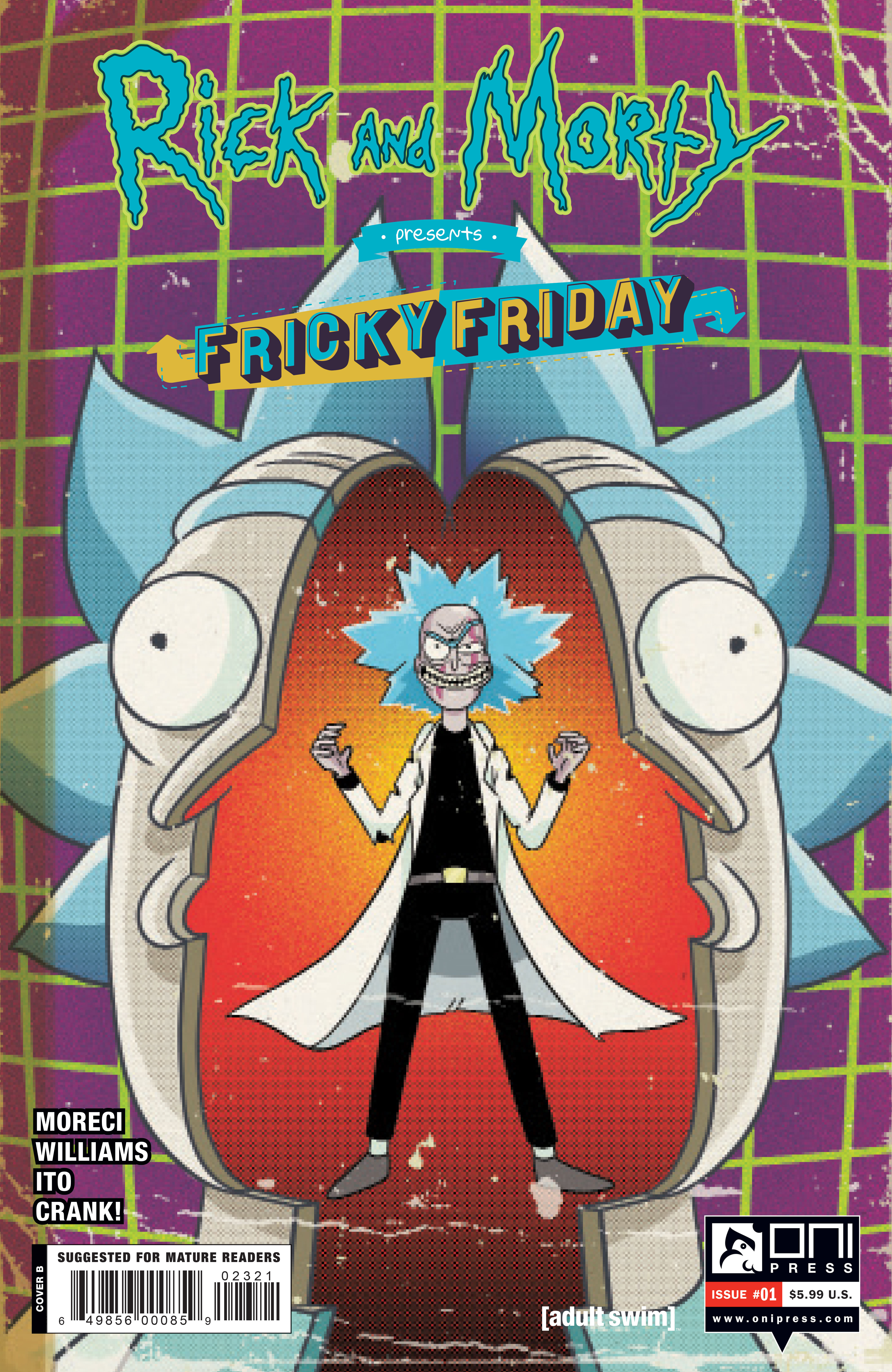 Rick and Morty Presents Fricky Friday #1 Cover B Ellerby (Mature)