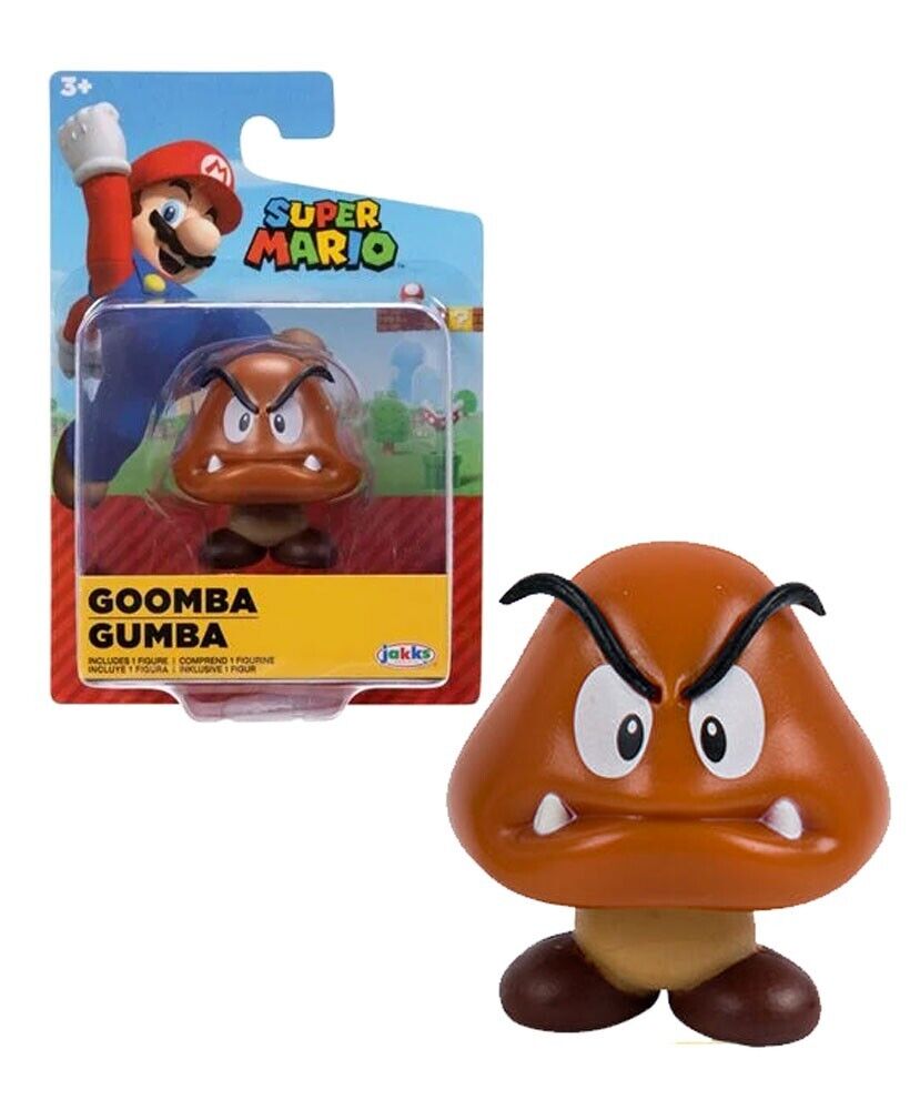 Prodotto: JAK-41837.GOOMBA - NINTENDO SUPER MARIO PERSONAGGI 7 CM - GOOMBA  GUMBA - JAKKS PACIFIC