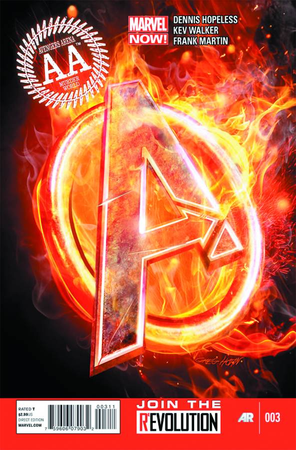 Avengers Arena #3 (2nd Printing Variant) (2012)