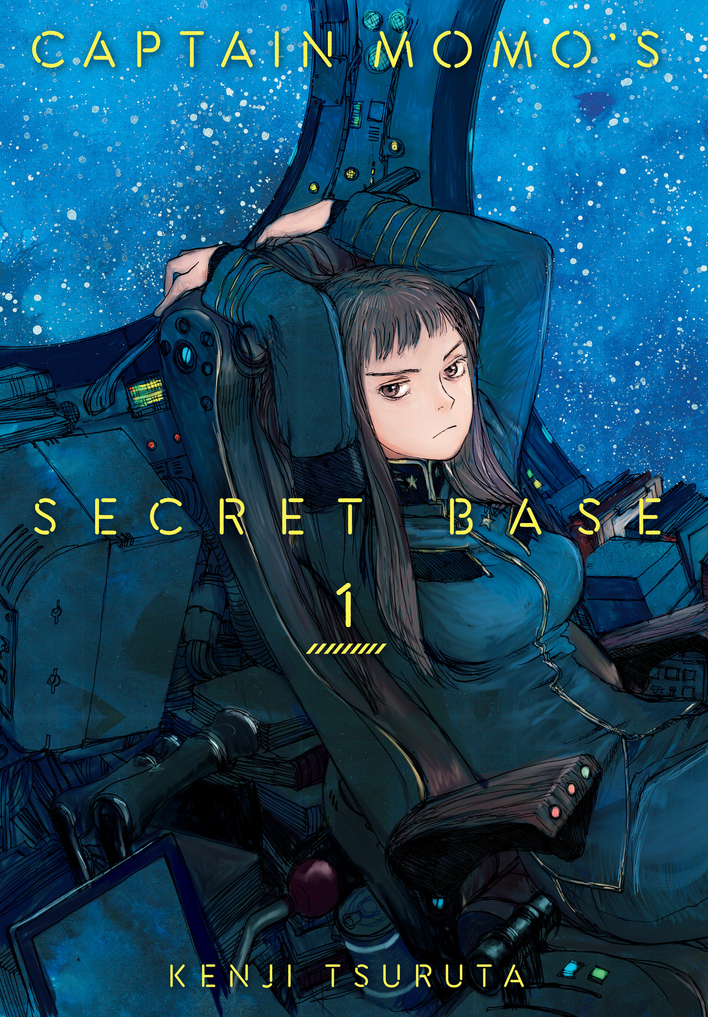 Captain Momo's Secret Base Manga Volume 1