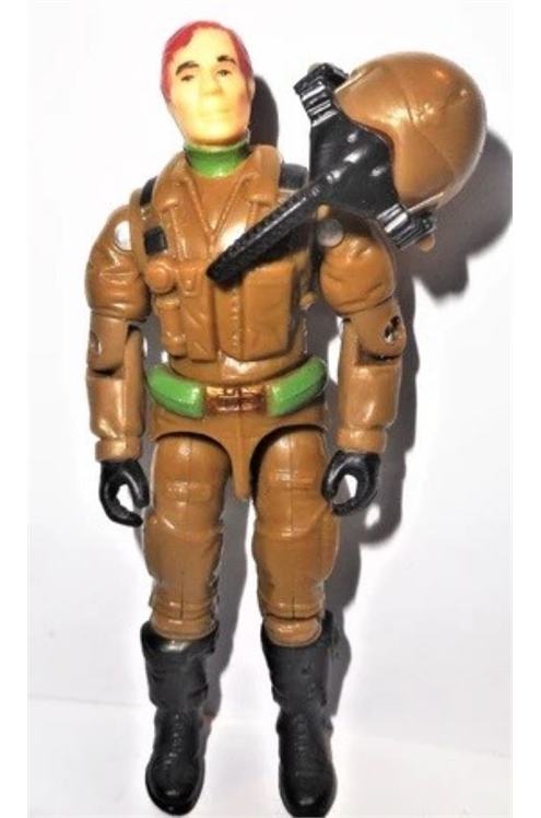 GI Joe V4 1997 Ace W/ Helmet Pre-Owned