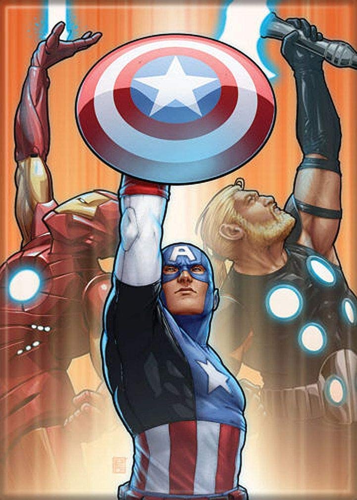 Captain America Thor Iron Man Magnet