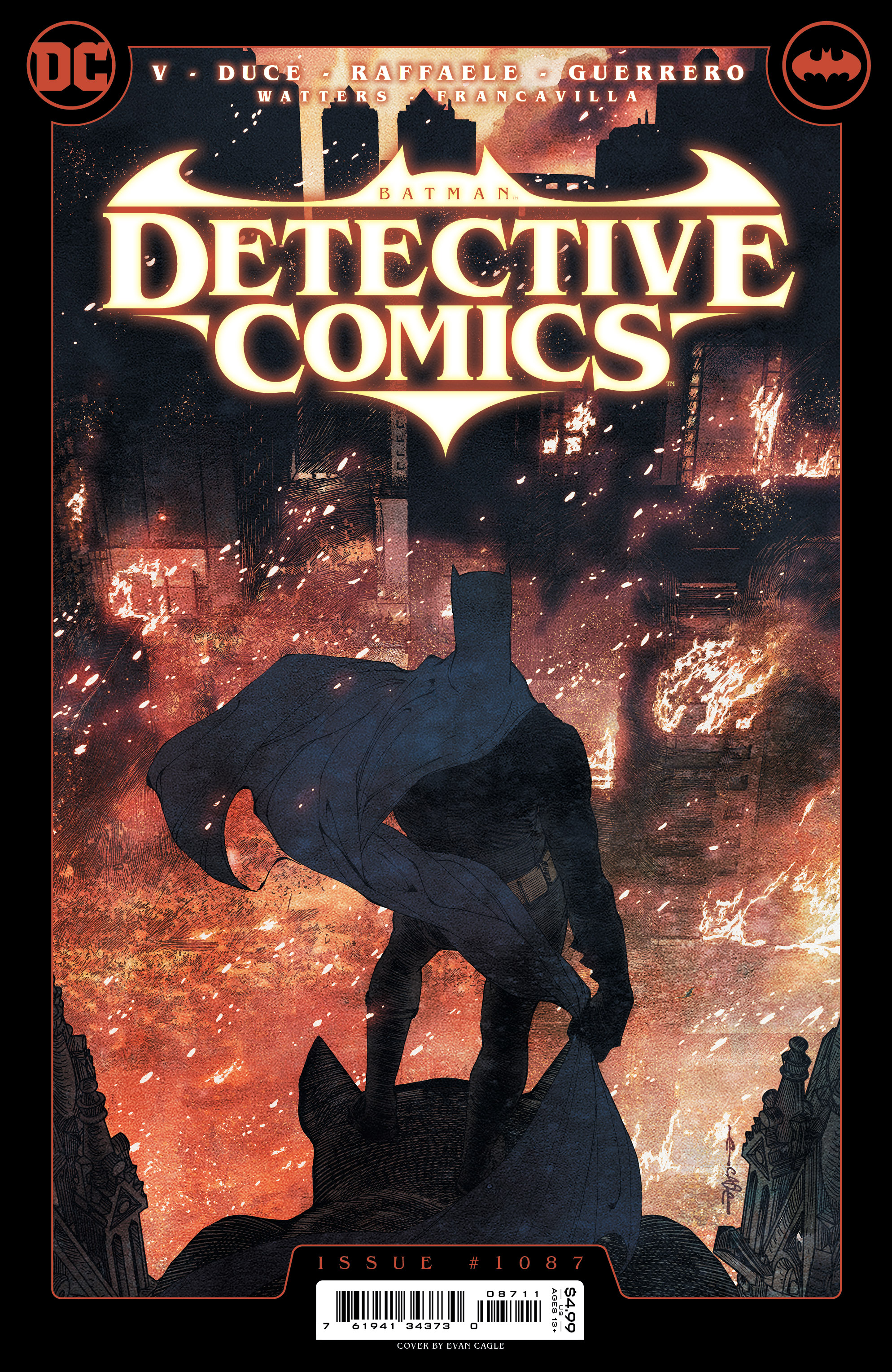 Detective Comics #1087 Cover A Evan Cagle