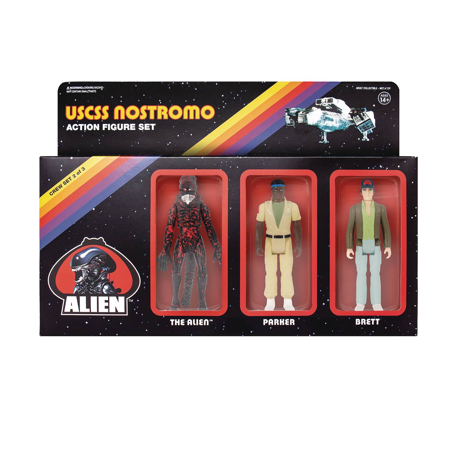 Alien Reaction Figures Action Figure 3 Pack Pack B