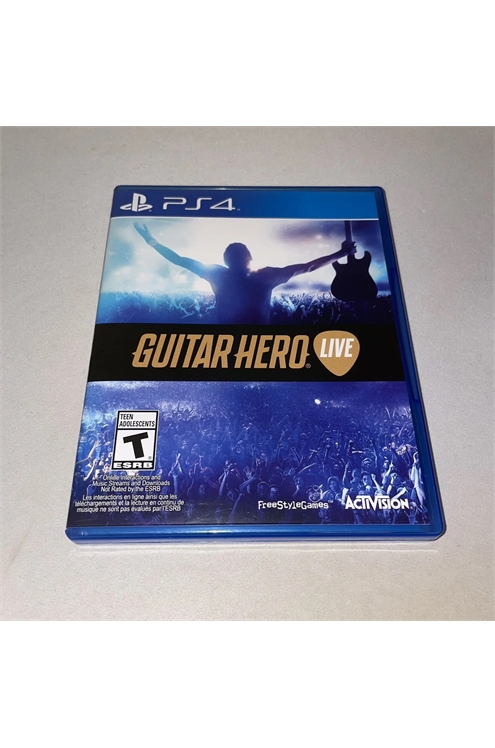 Playstation 4 Ps4 Guitar Hero Live