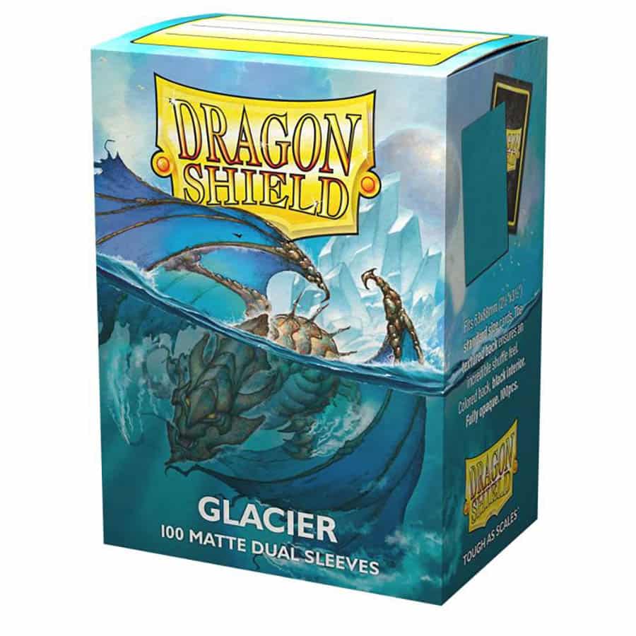 Dragon Shield: Dual Matte Standard Sleeves - Glacier (100)
