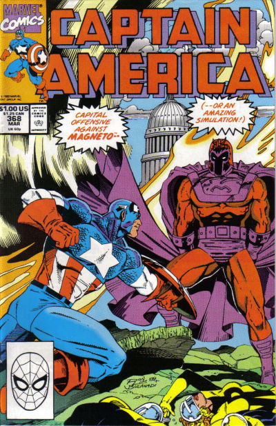 Captain America #368 [Direct] - Vg/Fn 5.0