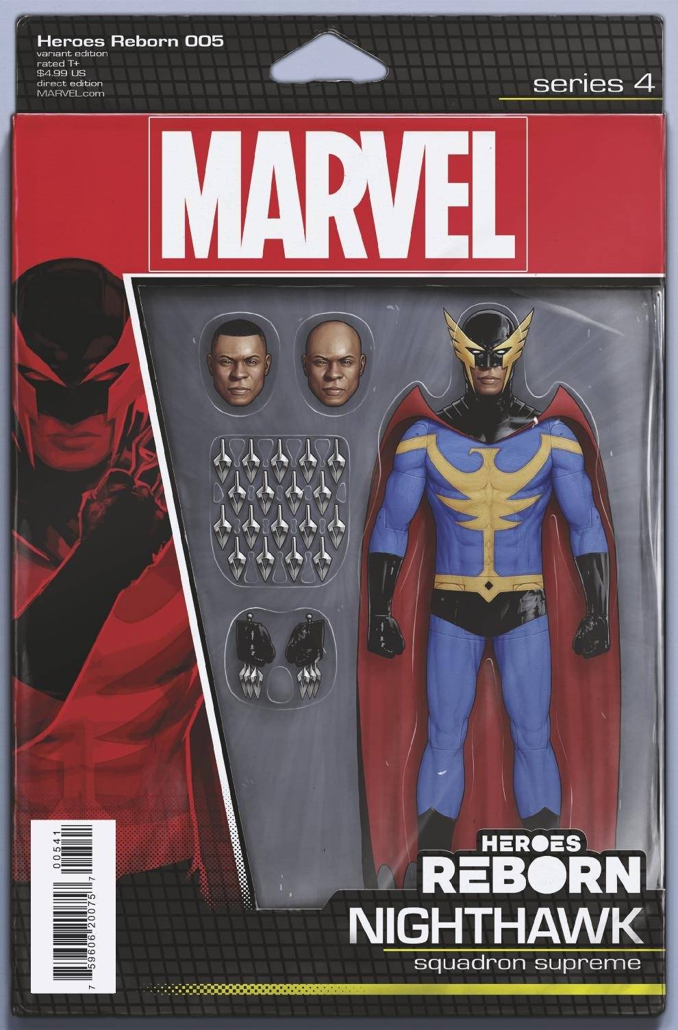 Heroes Reborn #5 Christopher Action Figure Variant (Of 7)