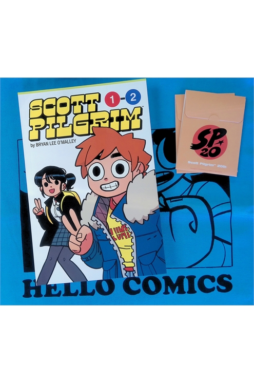 Scott Pilgrim Collection Volume 1 - Signed By Bryan Lee O'malley Deluxe Package