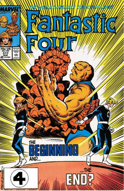 Fantastic Four #317 [Direct]-Fine (5.5 – 7)