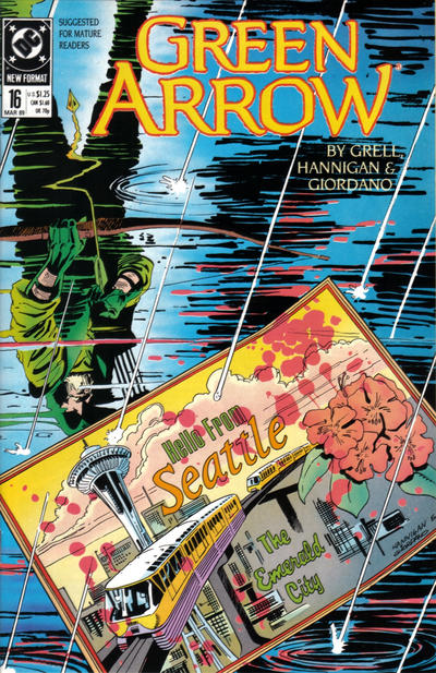 Green Arrow #16 (1988)-Very Fine (7.5 – 9)