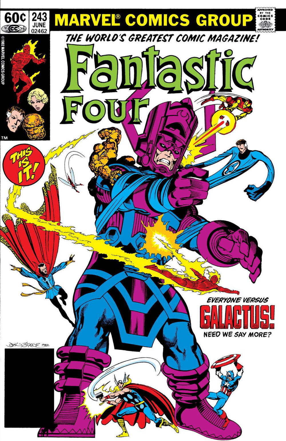 Fantastic Four Volume 1 #243 (Direct Edition)