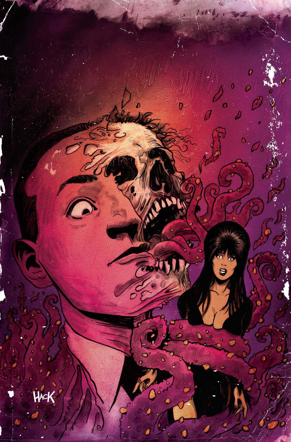 Elvira Meets HP Lovecraft #1 Cover H 1 for 10 Incentive Hack Virgin