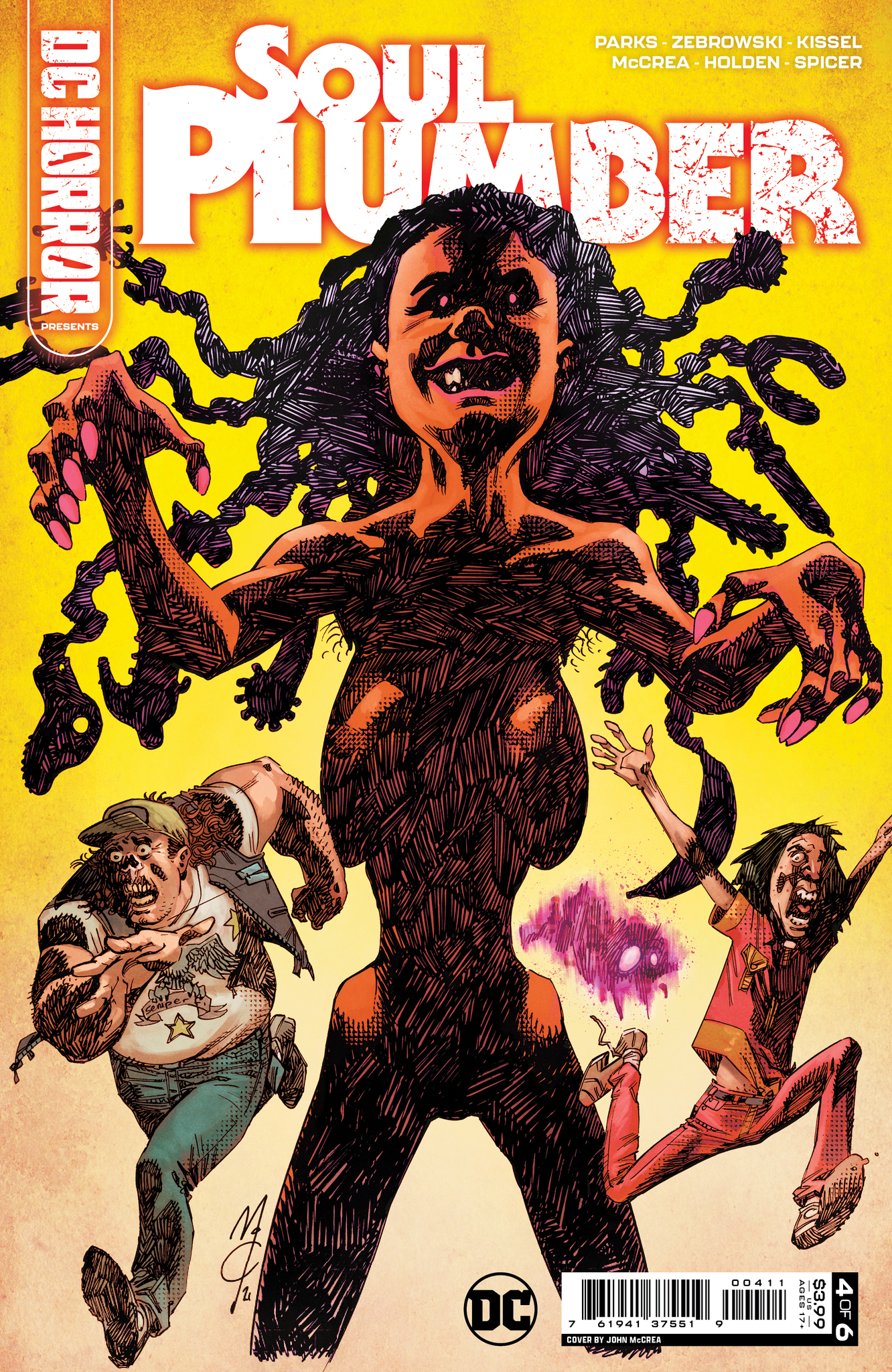 DC Horror Presents Soul Plumber #4 Cover A John McCrea (Mature) (Of 6)