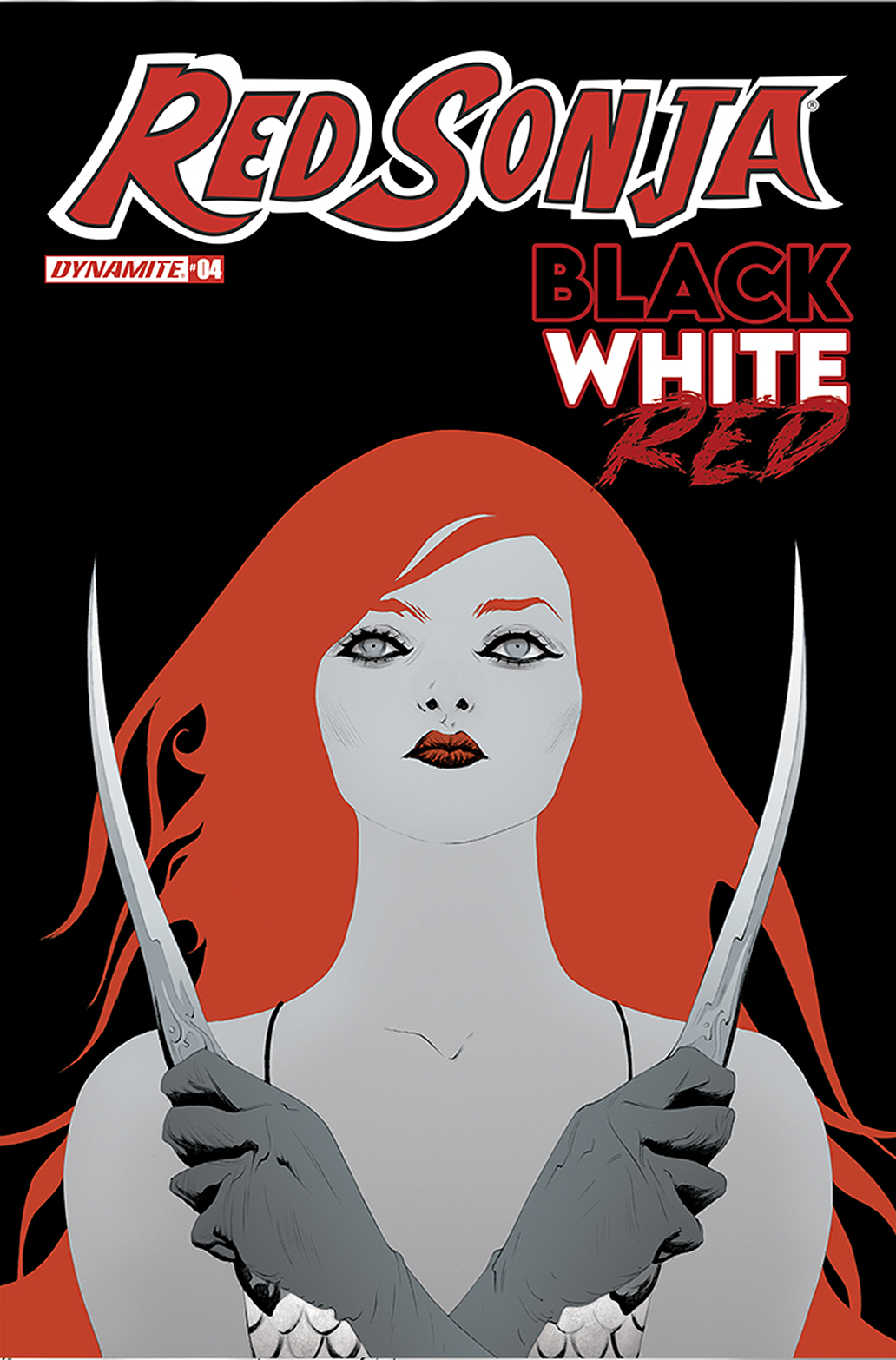 Red Sonja Black White Red #4 Cover C Lee