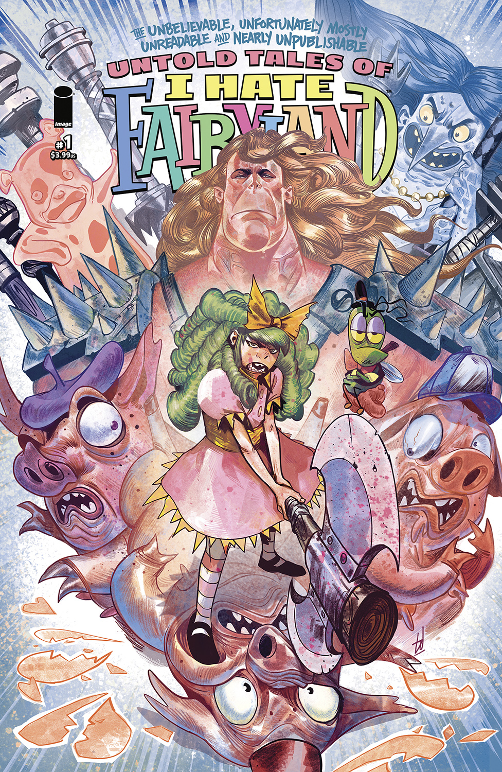 Unbelievable Unfortunately Mostly Unreadable and Nearly Unpublishable Untold Tales of I Hate Fairyland #1 (Mature) (Of 5)