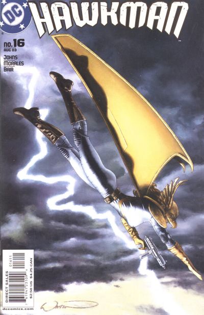 Hawkman #16-Very Fine (7.5 – 9)