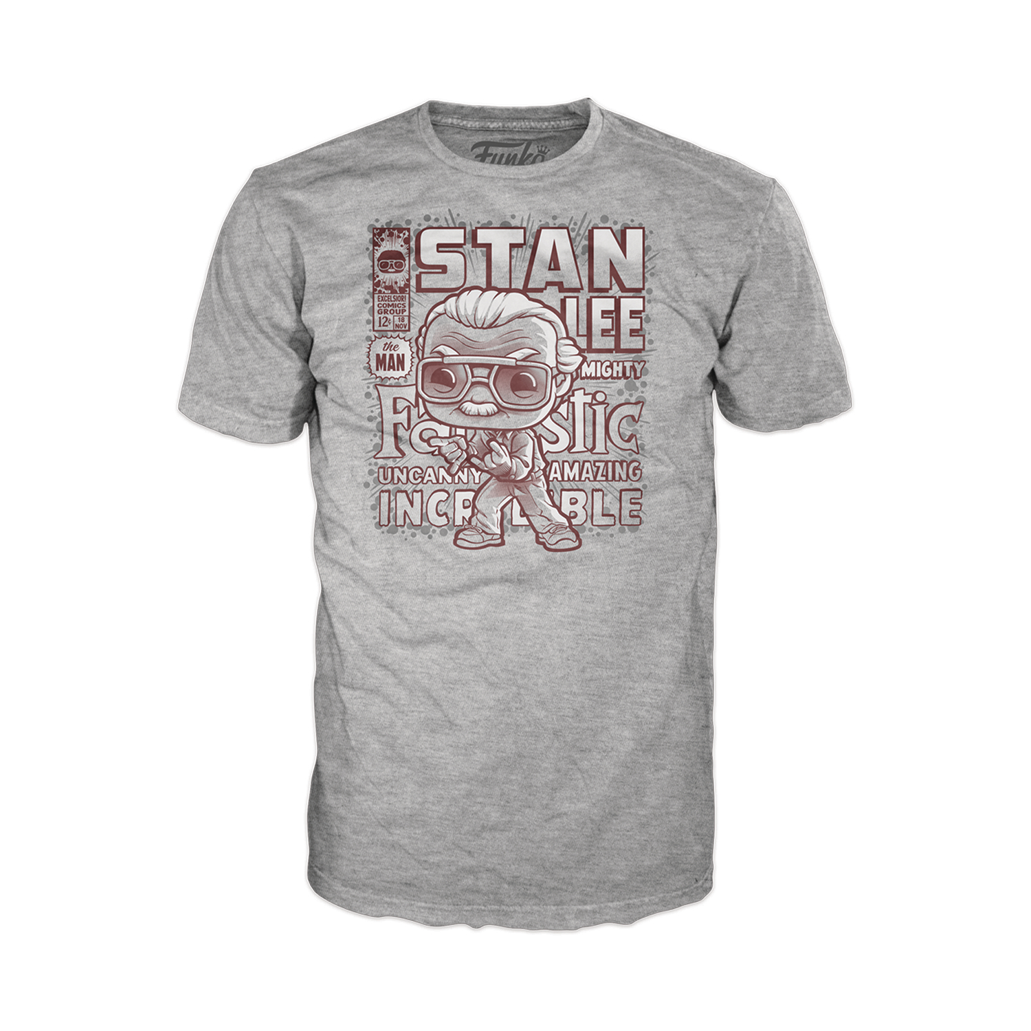 Boxed Tee Marvel Stan Lee Ts S