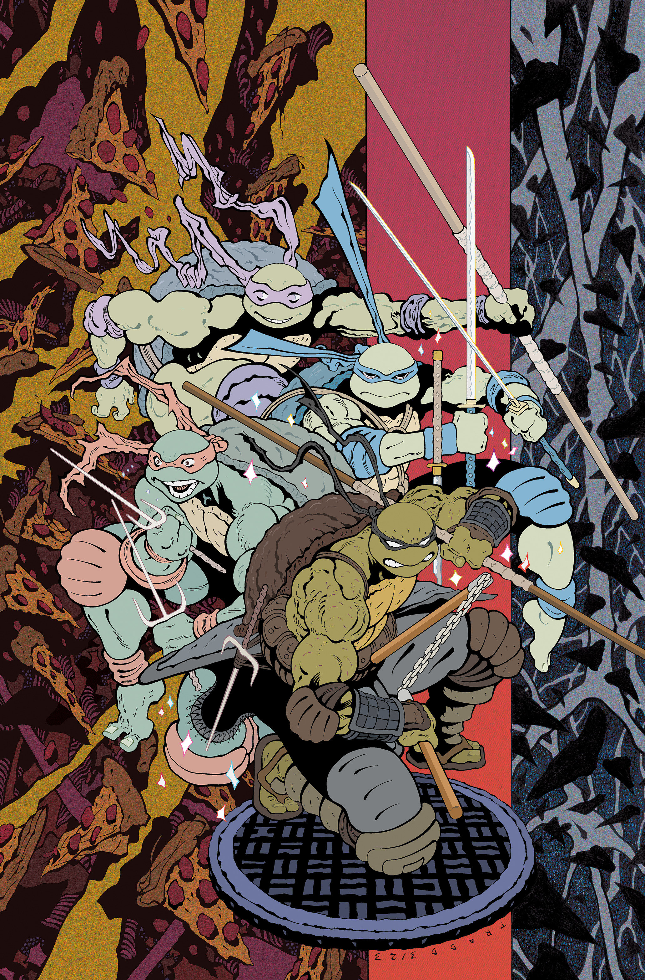 Teenage Mutant Ninja Turtles Last Ronin Lost Years #4 Cover F 1 for 100 Incentive Moore