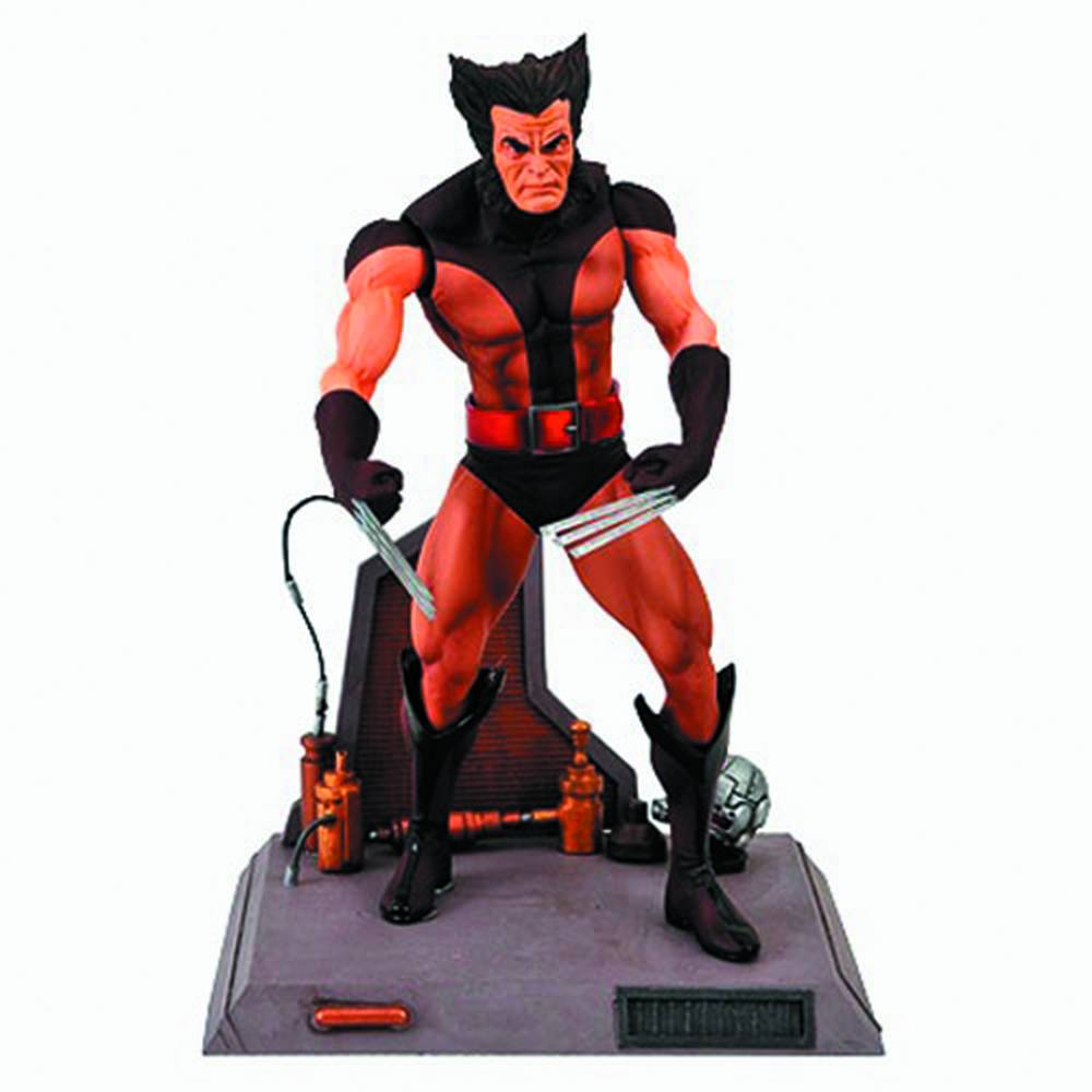 Marvel Select Brown Wolverine Figure Unmasked