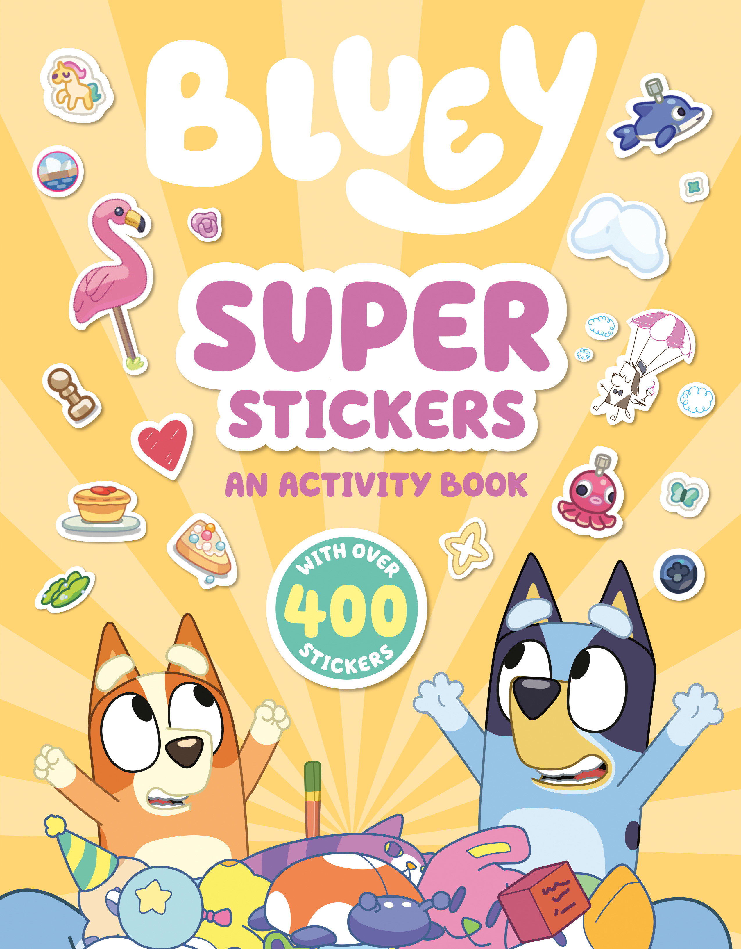 Bluey Activity Books Volume 2 Bluey Super Stickers
