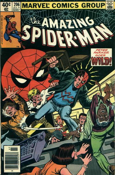 The Amazing Spider-Man #206 [Newsstand](1963) -Fine (5.5 – 7)