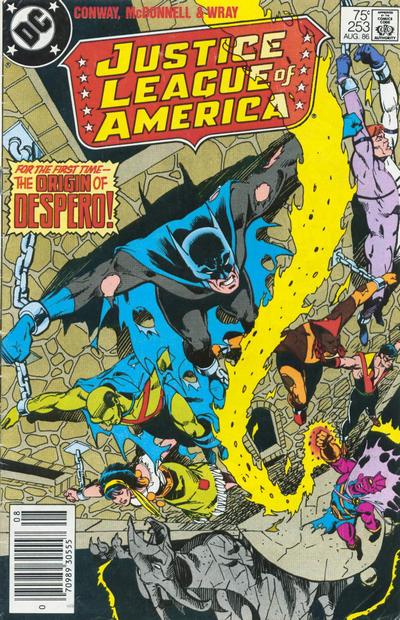 Justice League of America #253 [Newsstand]-Fine (5.5 – 7)