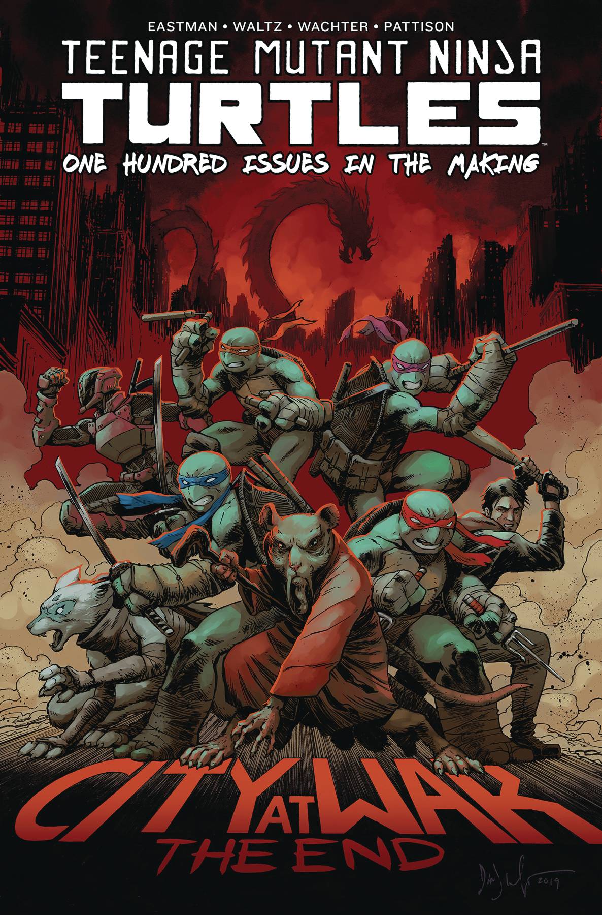 Teenage Mutant Ninja Turtles Ongoing #100 Deluxe Hardcover (2011)