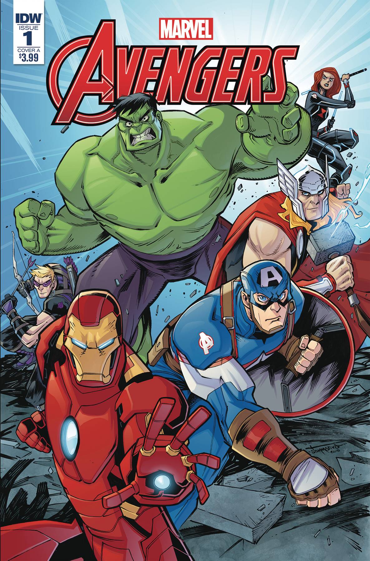 Marvel Action Avengers #1 Sommariva