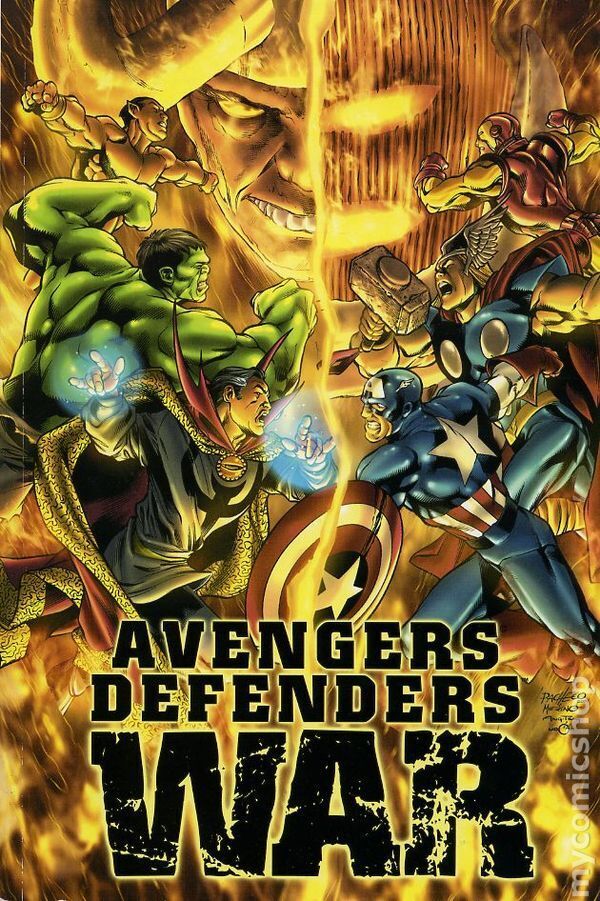 Avengers Defenders War Graphic Novel