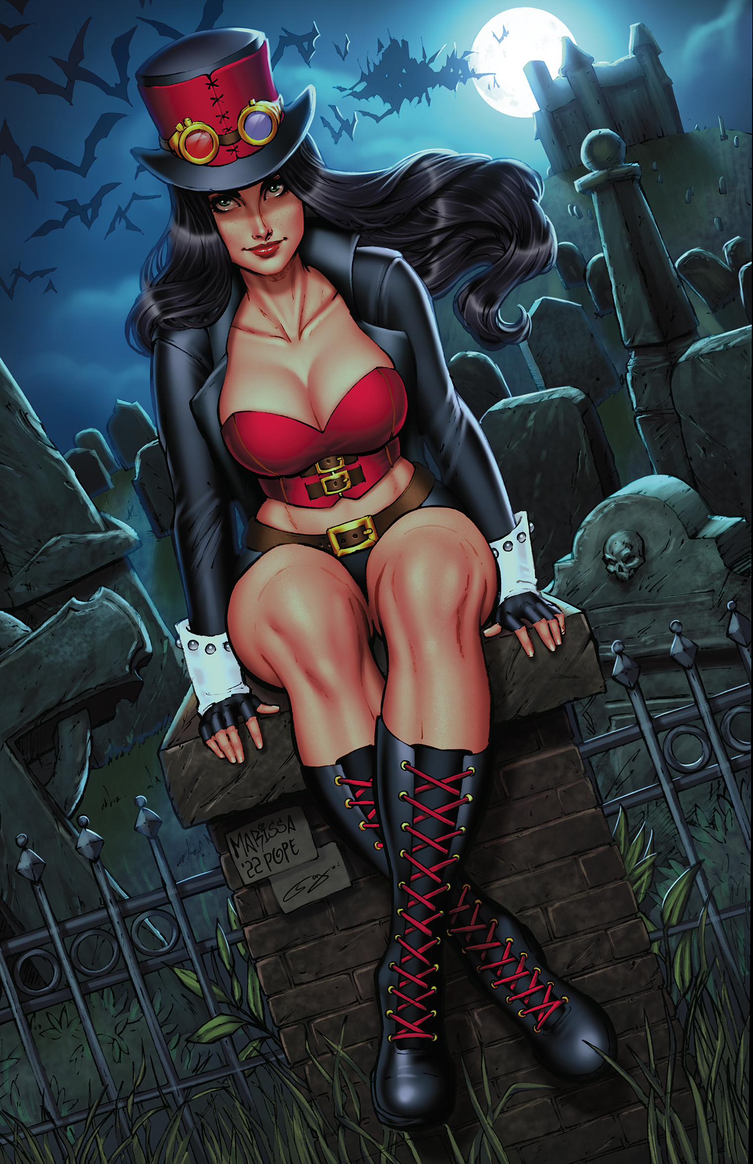Van Helsing Annual Sins of the Father #3 Cover D Marissa Pope