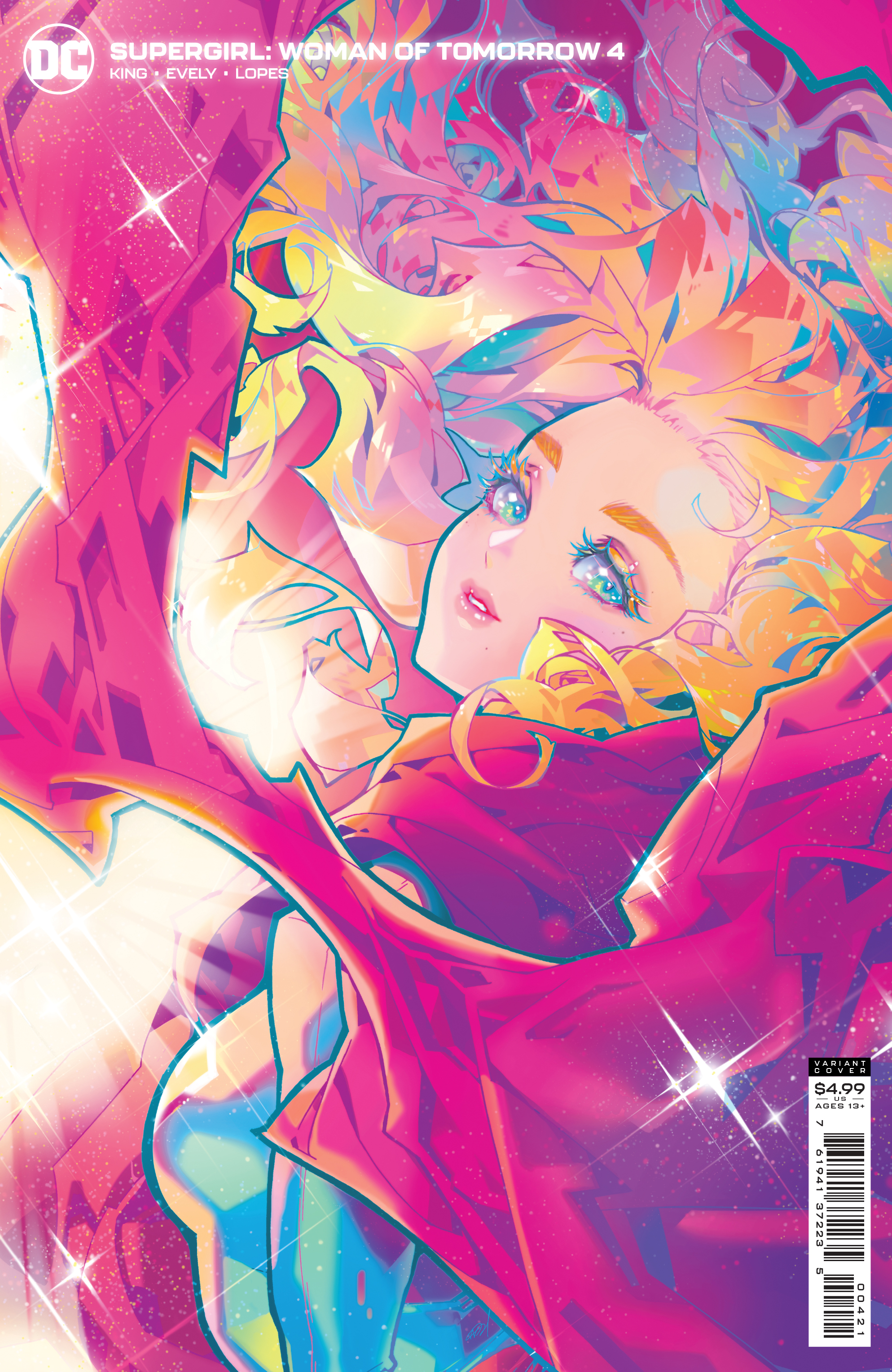 Supergirl Woman of Tomorrow #4 Cover B Rose Besch Variant (Of 8)