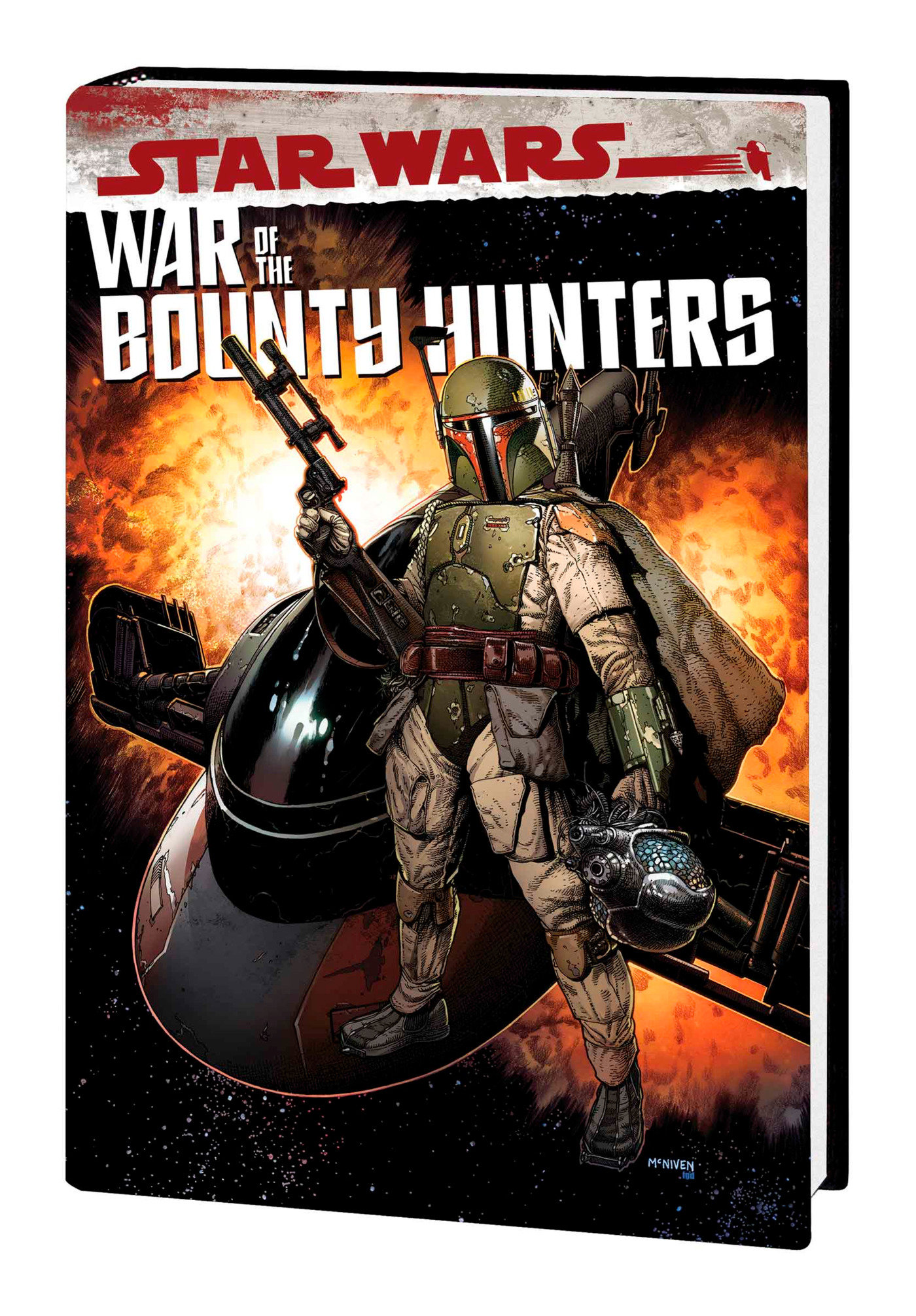 Star Wars War of Bounty Hunters Omnibus Hardcover McNiven Cover