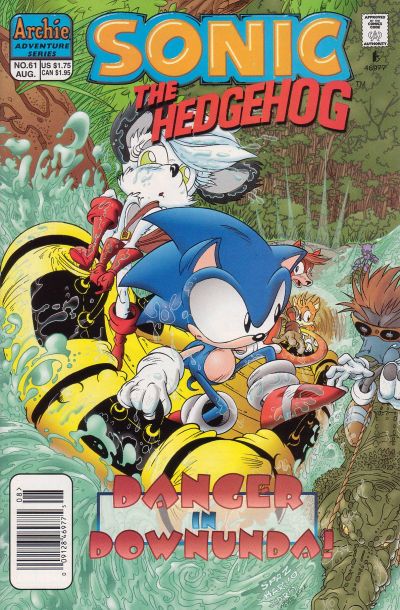 Sonic The Hedgehog #61-Very Fine (7.5 – 9)