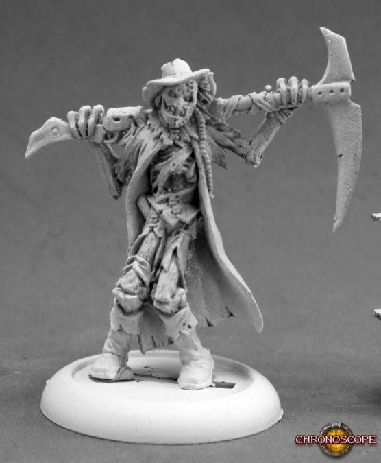 Wild West Oz Scarecrow Chronoscope Reaper Miniature