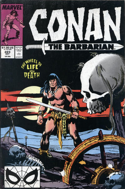 Conan The Barbarian #223 [Direct]-Fine (5.5 – 7)