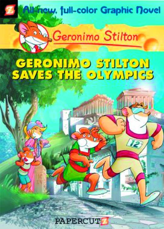 Geronimo Stilton Hardcover Volume 10 Saves The Olympics