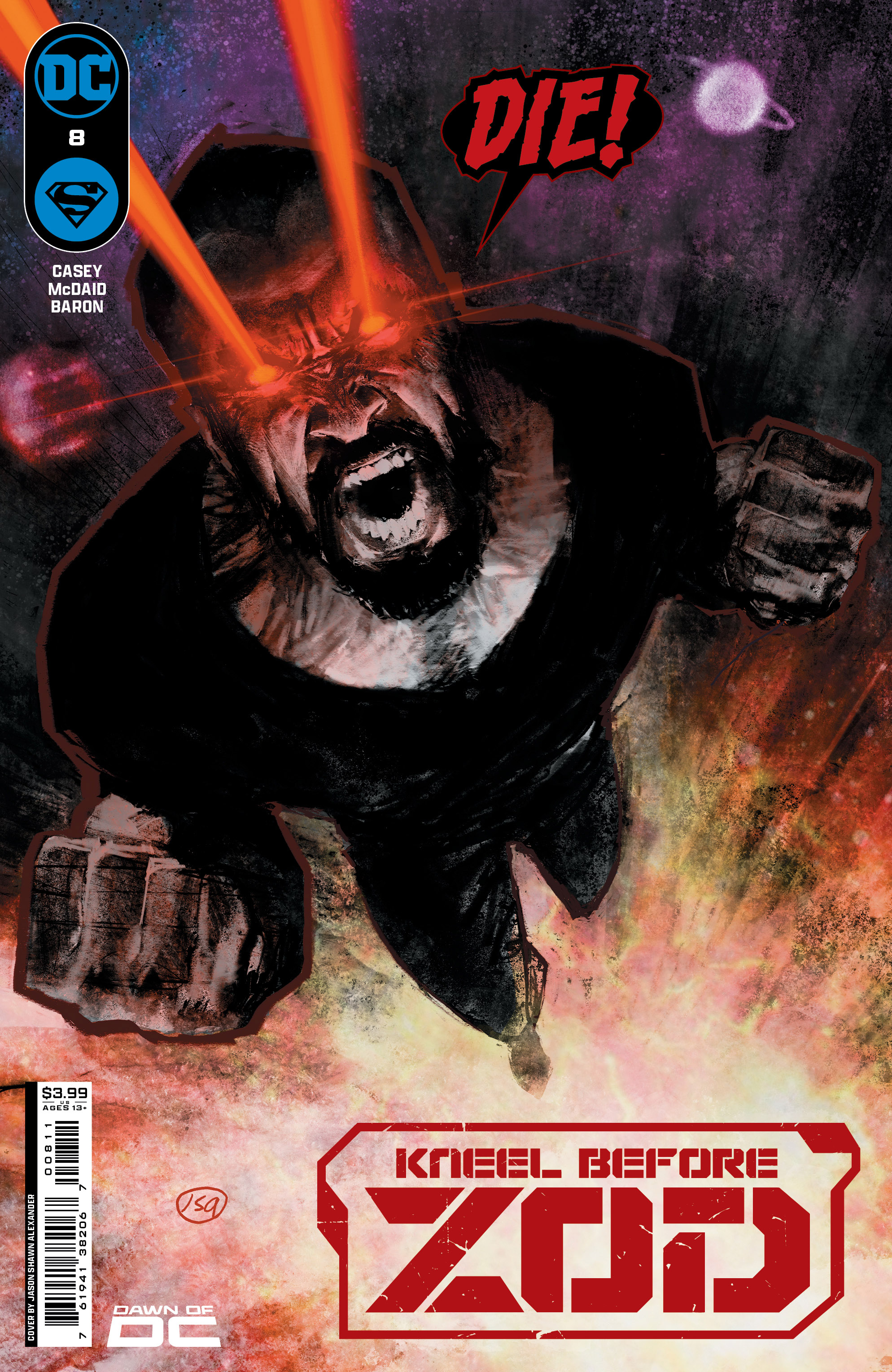 Kneel Before Zod #8 Cover A Jason Shawn Alexander (Of 8)