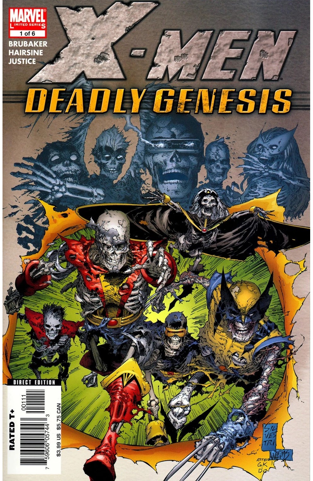 X-Men: Deadly Genesis Limited Series Bundle Issues 1-6