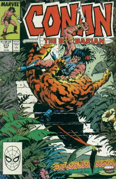 Conan The Barbarian #213 [Direct]-Fine (5.5 – 7)