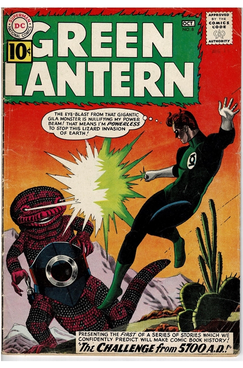 Green Lantern #8 - G/Vg