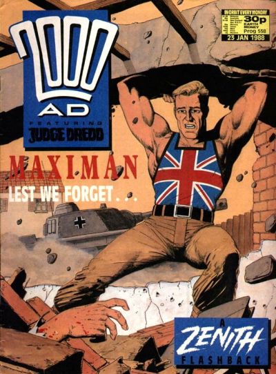 2000 AD #558-Near Mint (9.2 - 9.8)