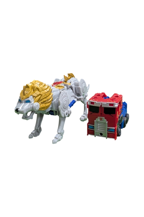 Transformers Rise of The Beasts Optimus Prime And Lionblade Pre-Owned