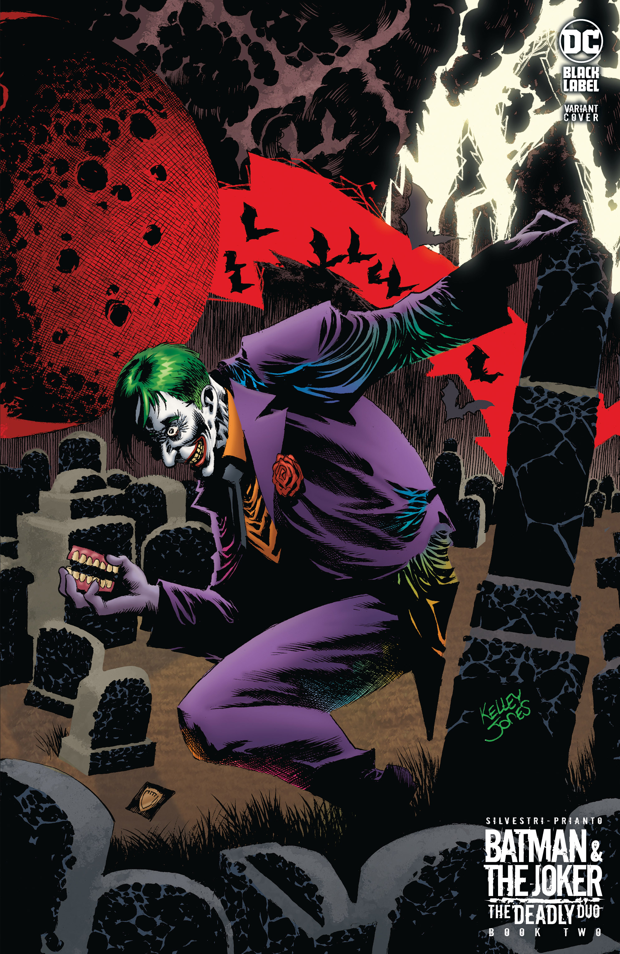 Batman & The Joker The Deadly Duo #2 Cover C Kelley Jones Joker Variant (Mature) (Of 7)