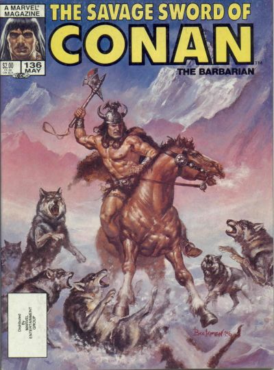 Savage Sword of Conan #136