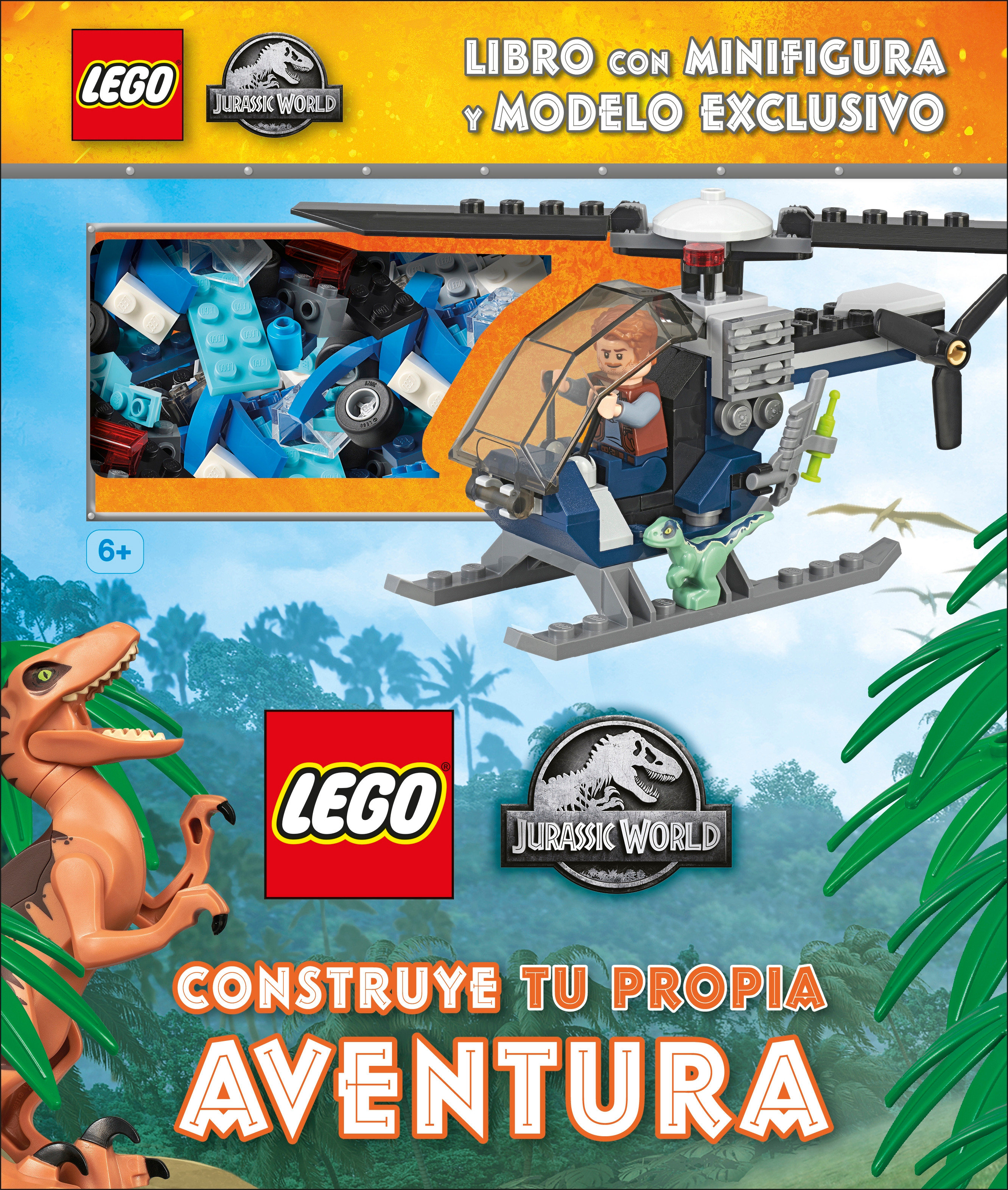 Lego Jurassic World Construye Tu Propia Aventura (Build Your Own Adventure) (Hardcover Book)