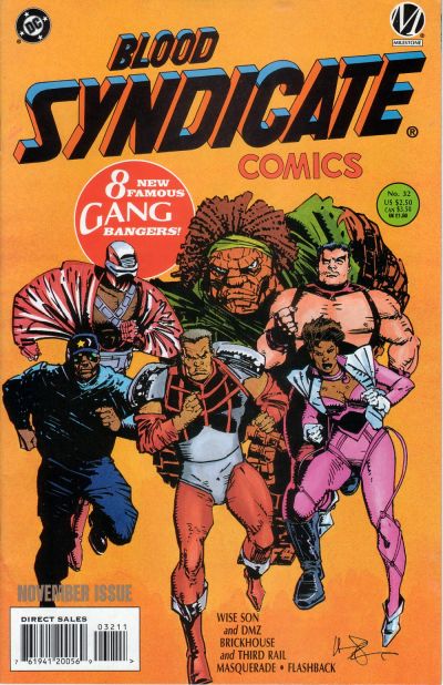 Blood Syndicate #32 - Vf+ 8.5